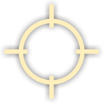 Crosshair aimed at BullsEye