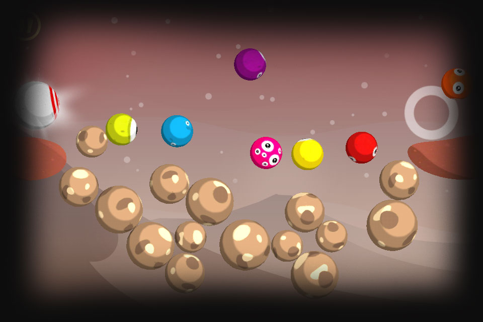 Gluddle-bridge over canyon with floating eggs